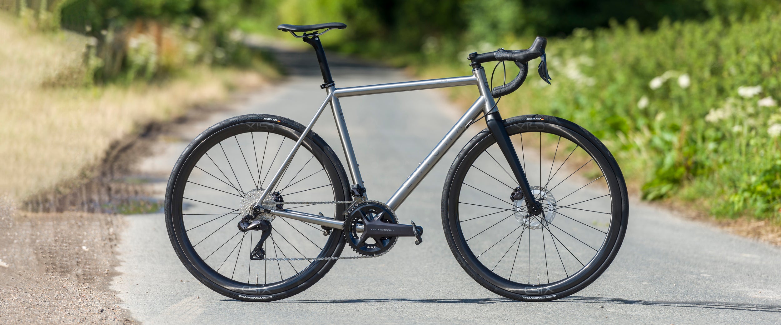 Enigma Elan Titanium bike handcrafted in Sussex, UK – premium performance and timeless design