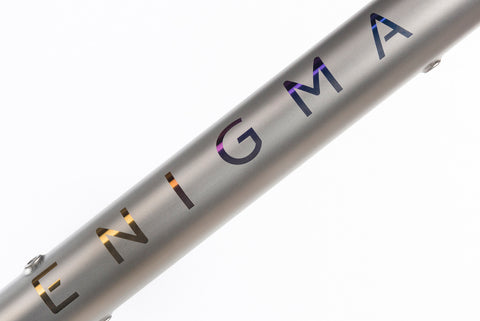 Satin Bead Finish / Oil Slick Logos