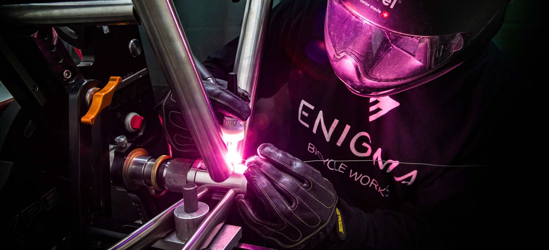 Enigma Signature frames are true one-offs—handcrafted to order in Sussex