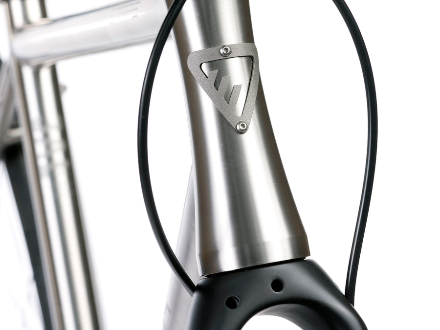 Enigma Etape titanium all-road bike with mudguard mounts for year-round riding